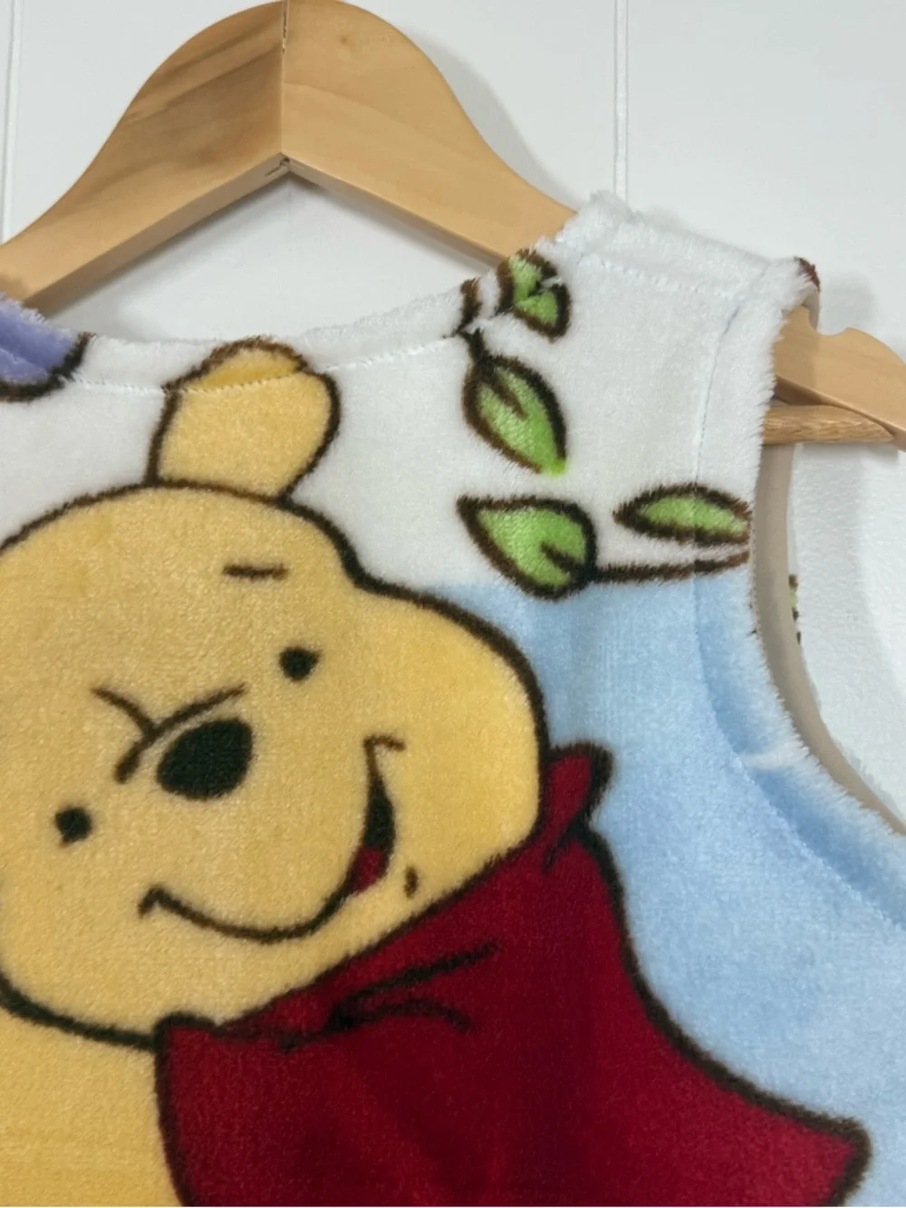 Remi Lyn & Co. Handmade Winnie The Pooh Plush Vintage Blanket Vest